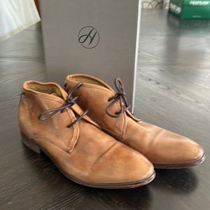HUDSON LONDON | leather chukka book, size 9